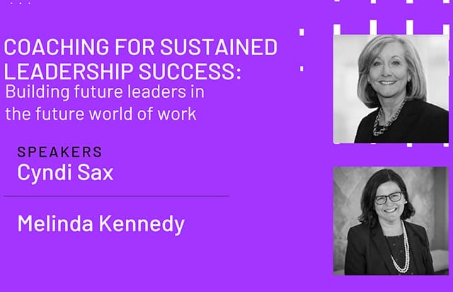 webinar coaching for sustained leadership success